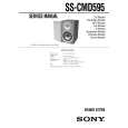 SONY SSCMD595 Service Manual