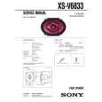 SONY XSV6833 Service Manual