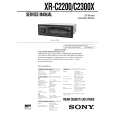 SONY XRC2200 Service Manual