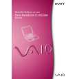 SONY PCG-F150 VAIO Software Manual