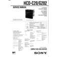 SONY HCDC20 Service Manual