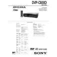 SONY DVPC600D Owners Manual