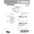 SONY TCWR808M Service Manual