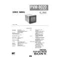 SONY PVM-8020 Service Manual
