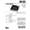 SONY BM880 Service Manual