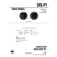 SONY SRSP1 Service Manual