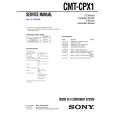 SONY CMTCPX1 Service Manual