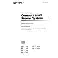 SONY LBT-LX8 Owners Manual