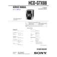 SONY HCD-GTX88 Service Manual