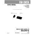 SONY RMDM5K Service Manual