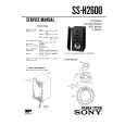 SONY SSH2600 Service Manual