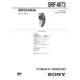 SONY SRFM73 Service Manual