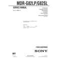 SONY MDR-G82LP Parts Catalog