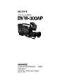 SONY BVW-300P Owners Manual