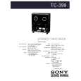 SONY TC399 Service Manual