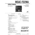 SONY MSACFD2MA Service Manual