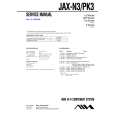SONY JAXPK3 Service Manual