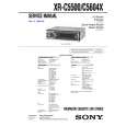 SONY XR-C5500 Owners Manual