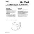 SONY SU35A3 Owners Manual
