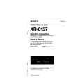SONY XR-6157 Owners Manual