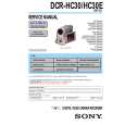 SONY DCRHC30 Service Manual