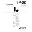 SONY SPPQ150 Owners Manual