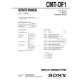 SONY CMT-DF1 Service Manual