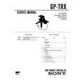 SONY GPTRX Service Manual