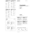 SONY XS-W3521 Owners Manual