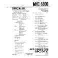 SONY MHC-6800 Service Manual