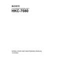SONY HKC-7080 Service Manual