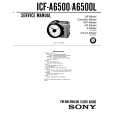 SONY ICFA6500/L Service Manual