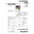 SONY HCD-GX9900 Service Manual