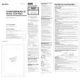 SONY ICFCD543RM Owners Manual