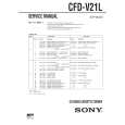 SONY CFDV21L Service Manual