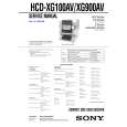 SONY HCD-XG900AV Service Manual