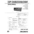SONY CDPCX300 Service Manual