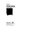 SONY PCM-3324S Owners Manual
