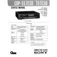 SONY CDP707ESD Service Manual
