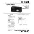 SONY ICF-C610 Service Manual