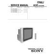 SONY KVDR34M89 Service Manual
