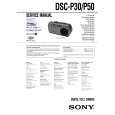 SONY DSCP50 Service Manual