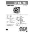 SONY ICFA15L Service Manual