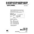 SONY XRU661FP Service Manual