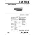 SONY CDX6500 Service Manual