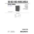 SONY SSSCL1B Service Manual