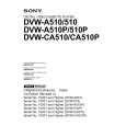 SONY DVW-CA510P Owners Manual