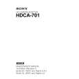 SONY HDCA-701 Service Manual