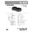 SONY XS4620 Service Manual