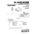 SONY VPL-V500QM Service Manual